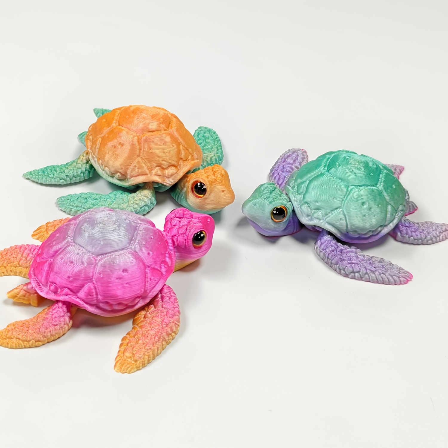3D Printed Colorful Sea Turtle - đánh giá và giá Office Furniture Online