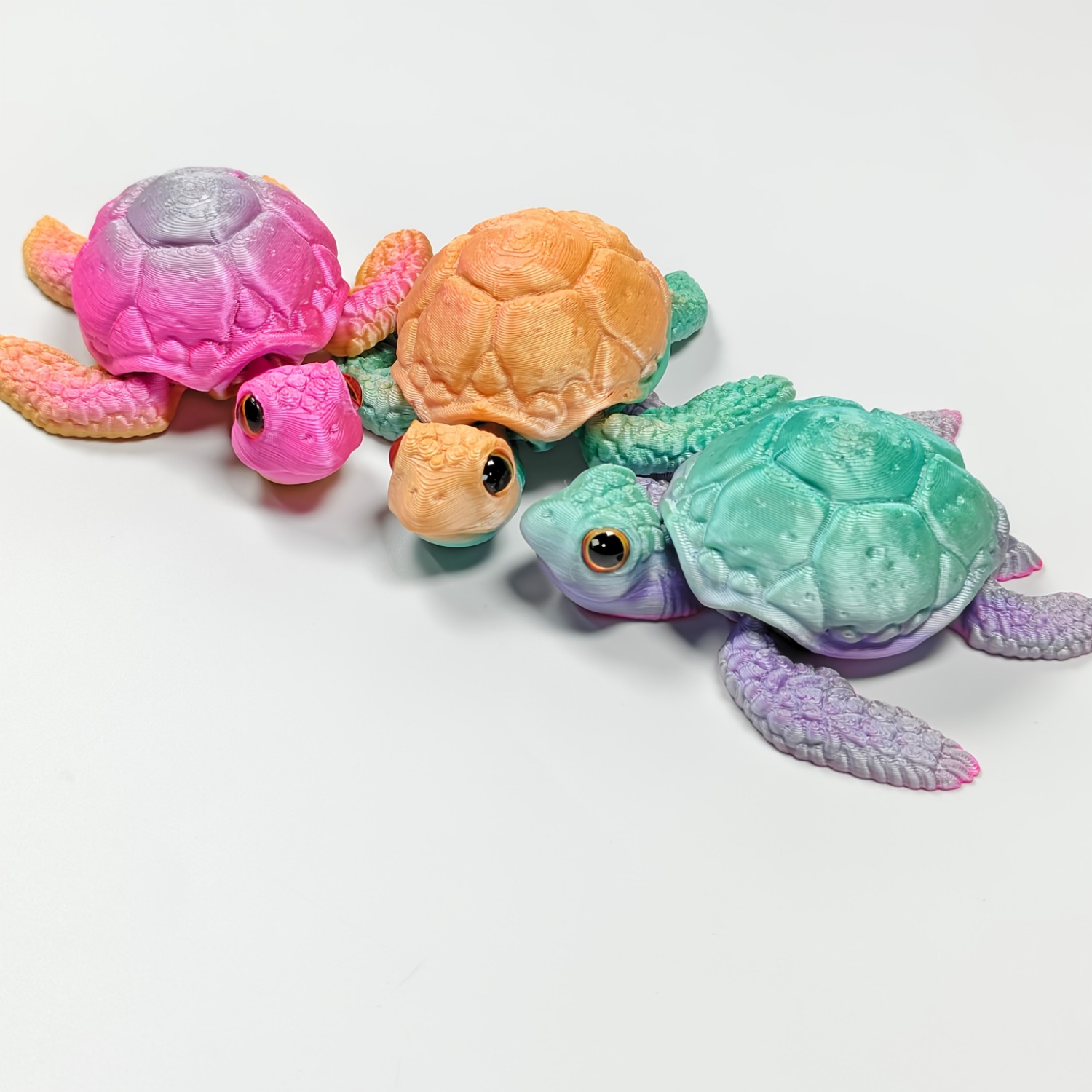 3D Printed Colorful Sea Turtle - đánh giá và giá Office Furniture Online