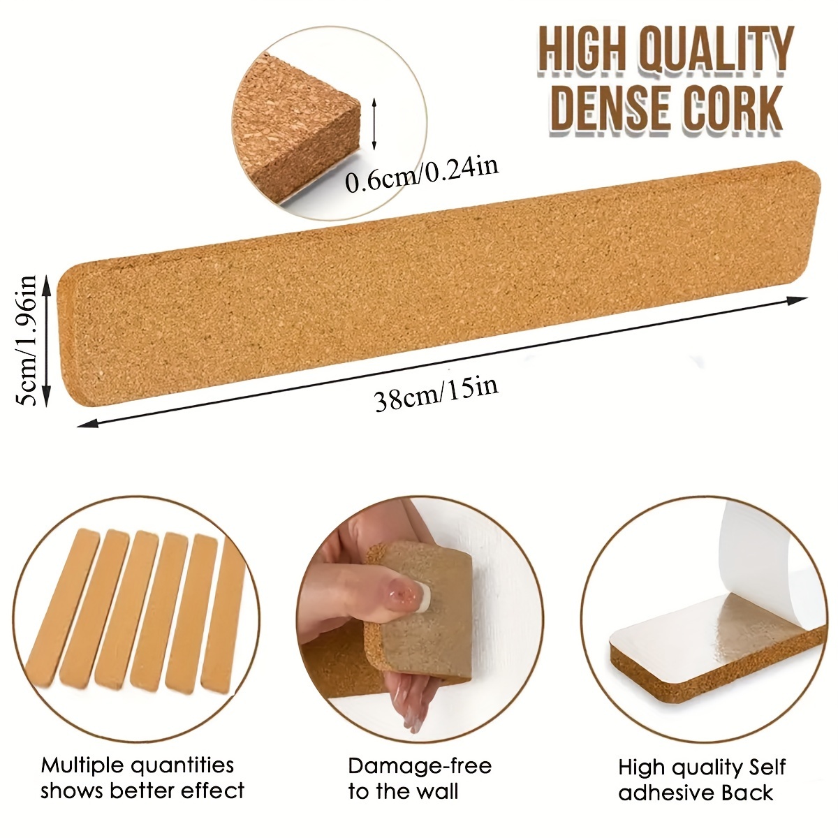 Long Cork Board Strips, Cork F - đánh giá và giá Office Furniture Online