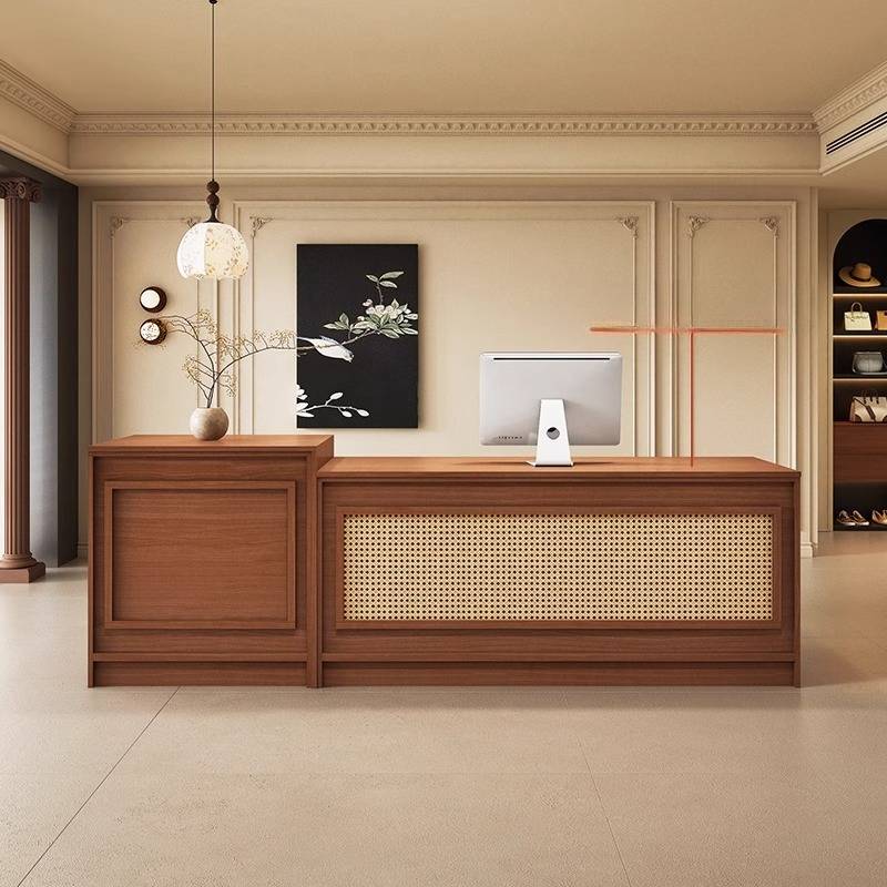 Counter Logo Reception Desks B - đánh giá và giá Office Furniture Logo