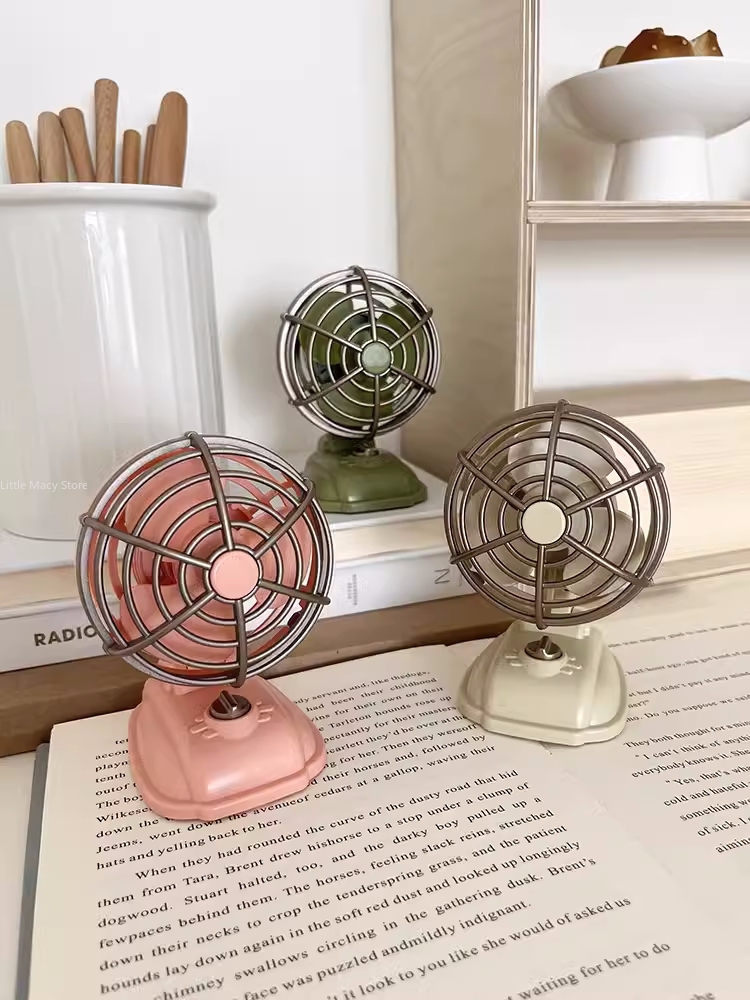 Retro Desktop Small Fan USB Ch - đánh giá và giá Office Furniture Suppliers