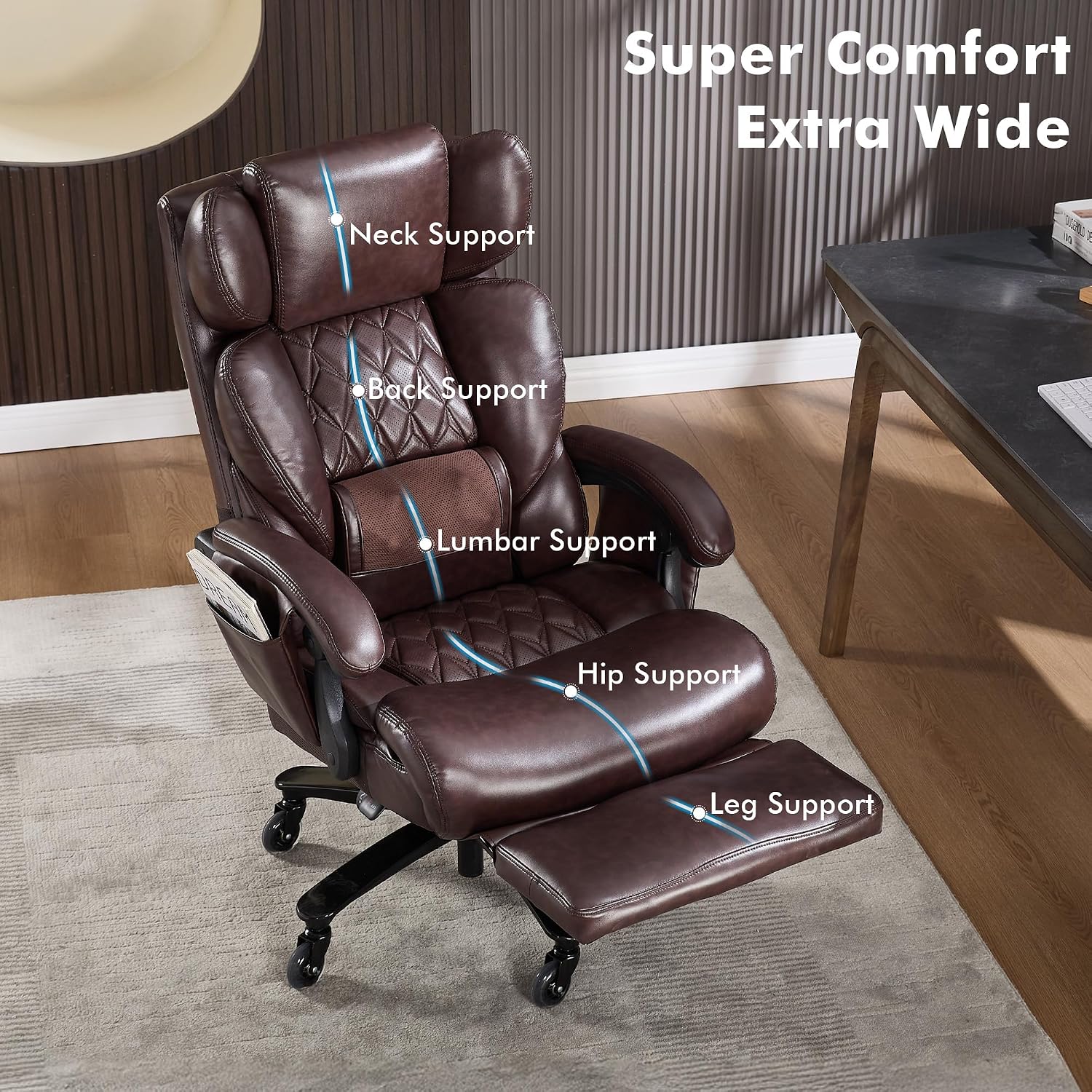 Big & Tall Ergonomic Office Ch - đánh giá và giá Office Furniture Custom